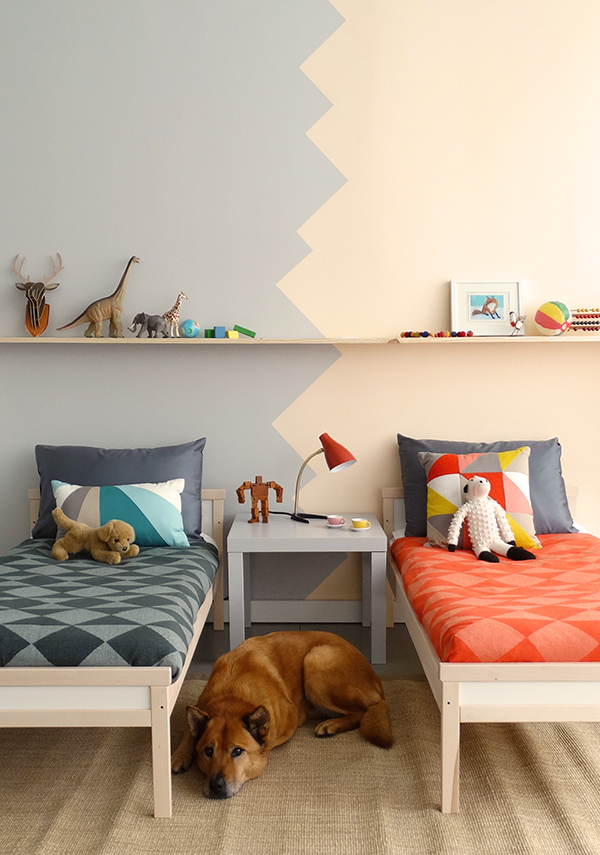 Colorhouse paint DIY Puzzle Wall Room Divider