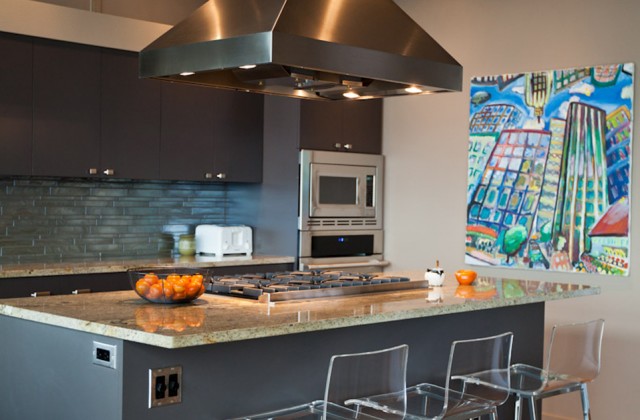 colorhouse gray kitchen modern interior