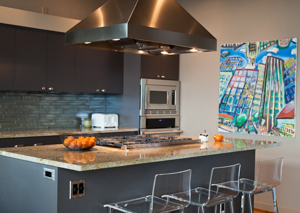colorhouse gray kitchen modern interior