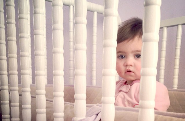 Baby in Crib