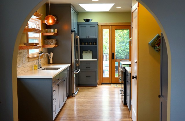 Colorhouse Color Collaborator - Encircle Design and Build - eco-friendly kitchen remodel