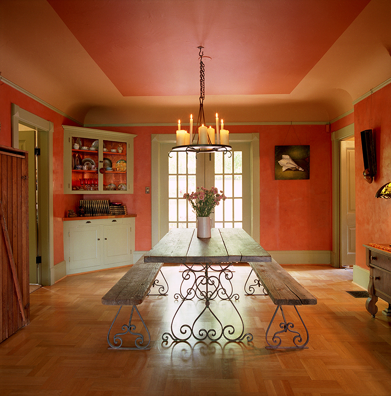 Colorhouse dining room - paint color inspiration
