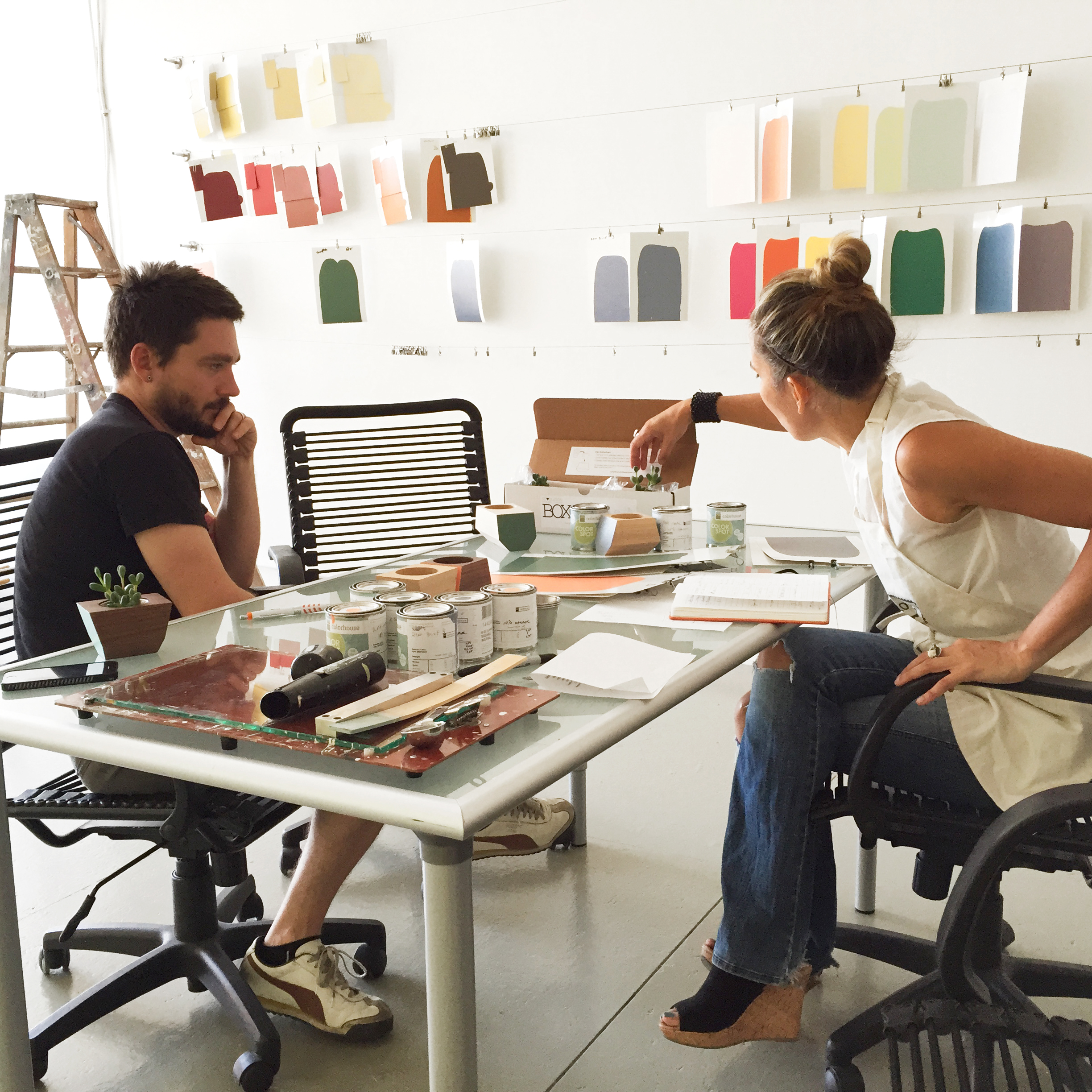 Colorhouse and Revolution Design House collaboration - Puji and Joe