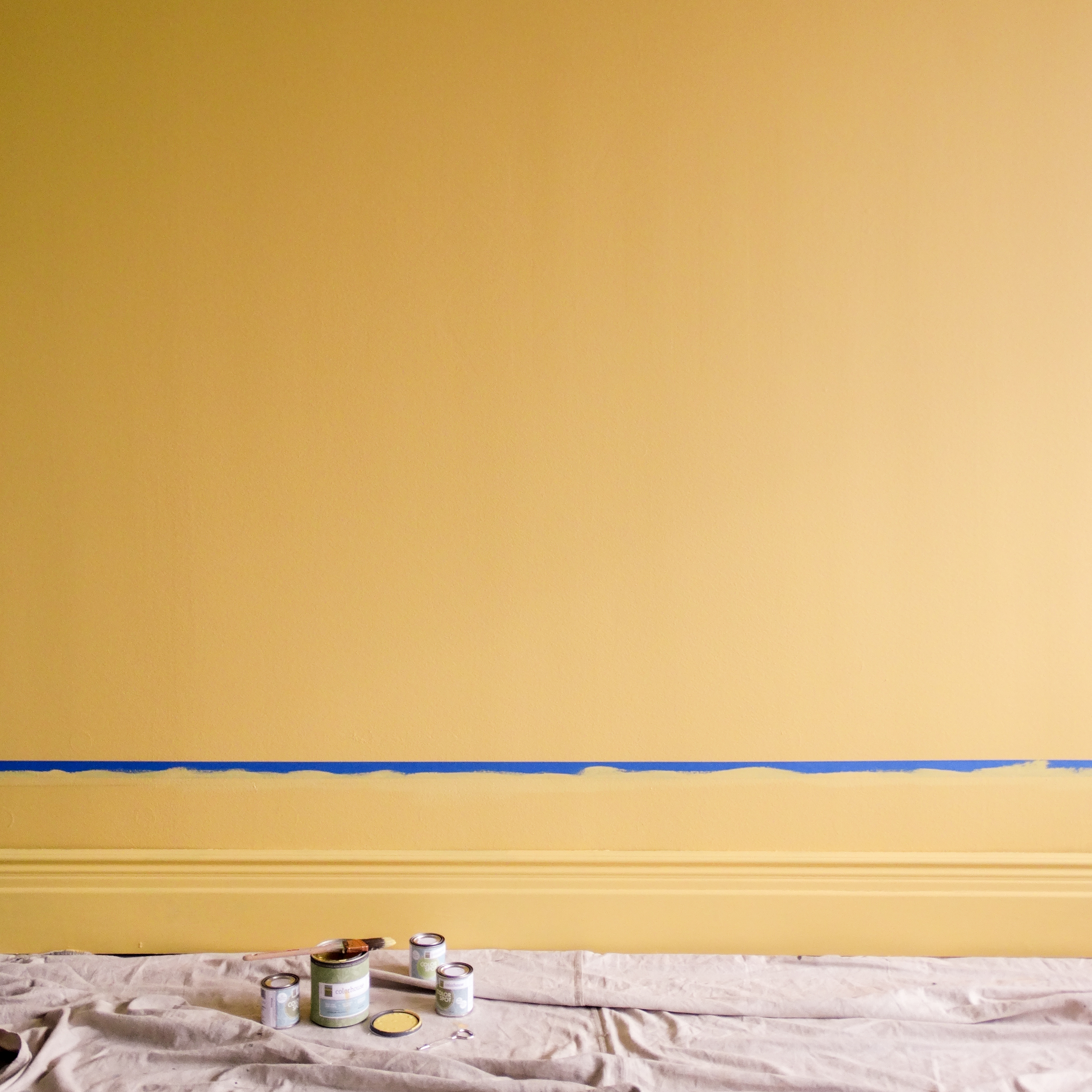MAKE THIS: Triangle Trim - painting DIY project by Colorhouse