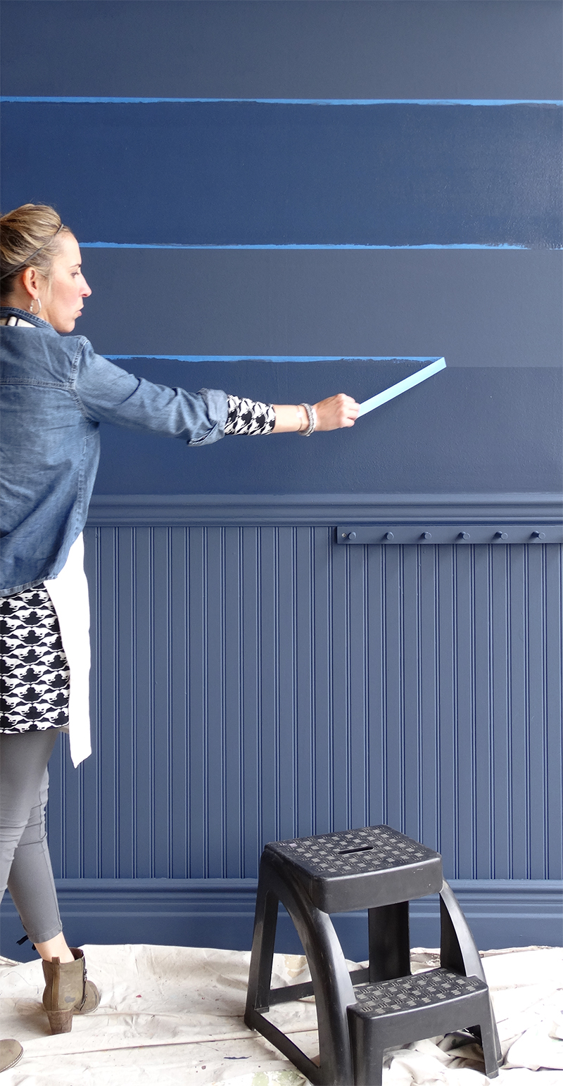 Canvas Color Collection - color Blue .06 by Colorhouse - DIY project