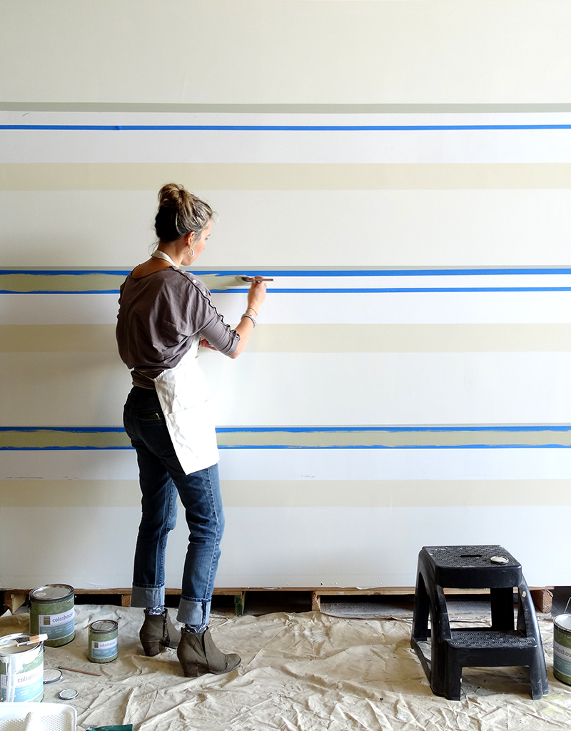 Colorhouse Neutral Nurseries - Subtle Stripe DIY Project