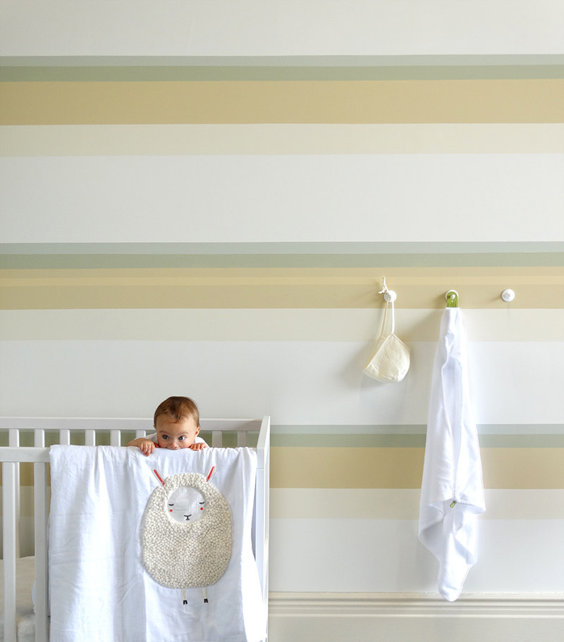 Colorhouse Neutral Nurseries - Subtle Stripe DIY Project