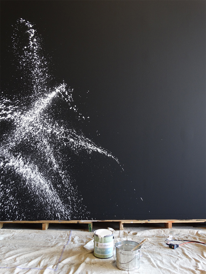 Colorhouse paint - Make This: Splatter Wall