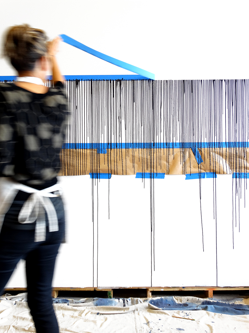 Colorhouse paint DIY project - MAKE THIS: Drip Wall