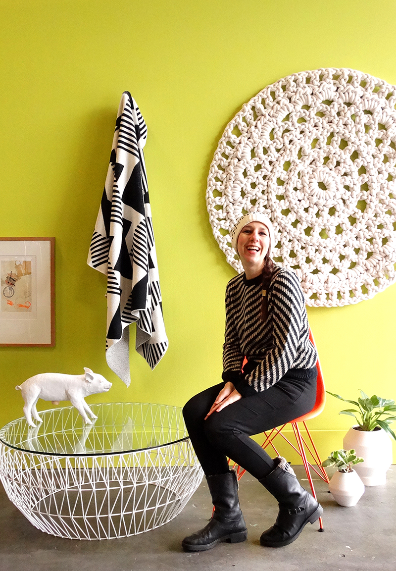 Colorhouse 2017 Color of the Year: Almost Ripe, room designed by Woonwinkel