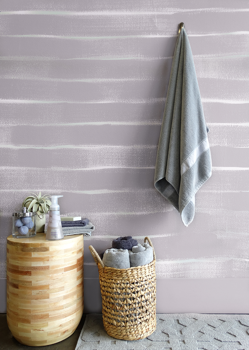 Colorhouse DIY Project - Broad Stroke Stripes - Collaboration with Method