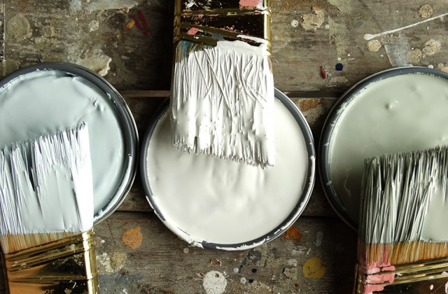 Colorhouse paint - hues from the Mercantile Color Collection. Photo by Colorhouse.