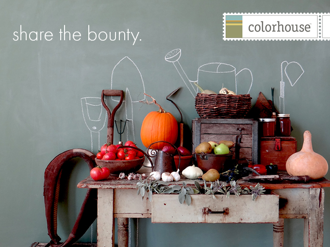 Colorhouse paint and Oregon Food Bank - Share the Bounty