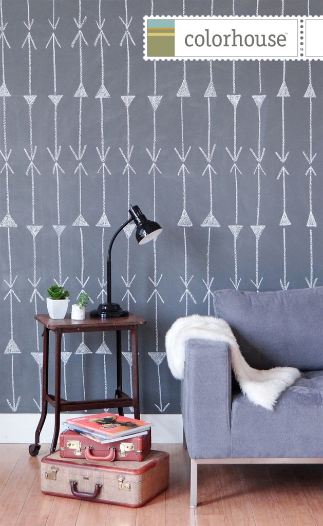 Colorhouse metal .05 chalkboard paint grey