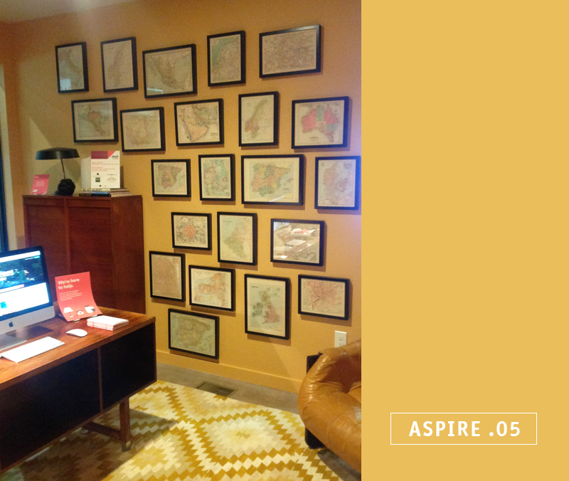 Dwell on Design LA 2015 color inspiration - Colorhouse ASPIRE .05 yellow at airbnb